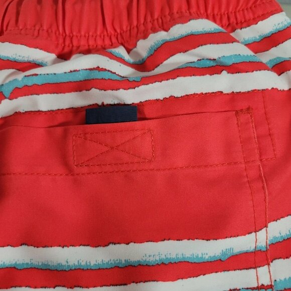 Nautica Mens Swim Trunks Size Medium Color Block Mesh Lined Multicolor - Picture 6 of 8